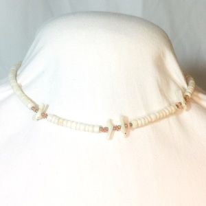 PUKKA AND CORAL NECKLACE